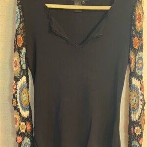 Multicolored Fitted Embellished Bodysuit